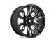 Fuel Wheels Blitz Gloss Black Milled 6-Lug Wheel; 16x8; 1mm Offset (03-09 4Runner)