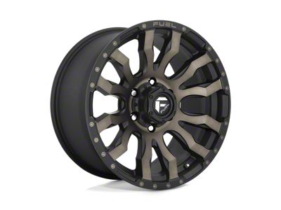 Fuel Wheels Blitz Matte Black with Double Dark Tint 6-Lug Wheel; 16x8; 1mm Offset (03-09 4Runner)