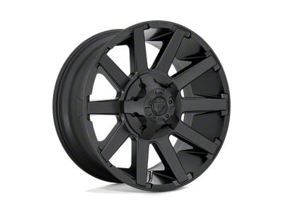 Fuel Wheels Contra Satin Black 6-Lug Wheel; 18x9; 1mm Offset (03-09 4Runner)