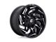 Fuel Wheels Reaction Gloss Black Milled 6-Lug Wheel; 17x9; 1mm Offset (03-09 4Runner)