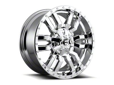 Fuel Wheels Sledge Chrome 6-Lug Wheel; 20x10; -18mm Offset (03-09 4Runner)