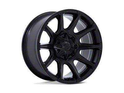 Fuel Wheels Super C Matte Black 6-Lug Wheel; 22x10; 10mm Offset (03-09 4Runner)