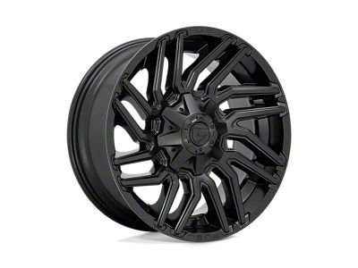 Fuel Wheels Typhoon Matte Black 6-Lug Wheel; 20x9; 1mm Offset (03-09 4Runner)