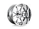 Fuel Wheels Maverick Chrome 6-Lug Wheel; 18x9; 13mm Offset (04-15 Titan)