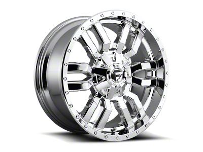 Fuel Wheels Sledge Chrome 6-Lug Wheel; 20x10; -18mm Offset (04-15 Titan)