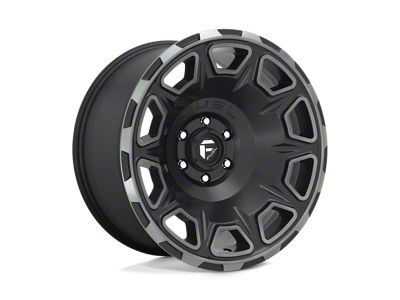 Fuel Wheels Vengeance Matte Black with Double Dark Tint 6-Lug Wheel; 20x9; 1mm Offset (04-15 Titan)