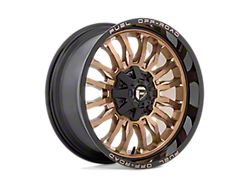 Fuel Wheels Arc Platinum Bronze with Black Lip 6-Lug Wheel; 20x9; 1mm Offset (05-21 Frontier)