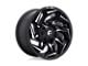 Fuel Wheels Reaction Gloss Black Milled 6-Lug Wheel; 20x9; 1mm Offset (05-21 Frontier)