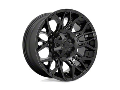 Fuel Wheels Twitch Blackout 6-Lug Wheel; 20x9; 1mm Offset (05-21 Frontier)