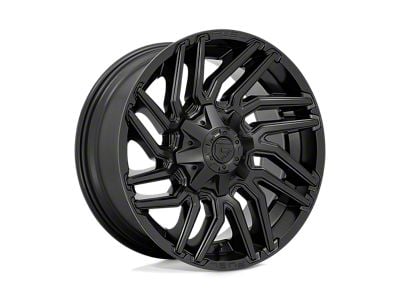 Fuel Wheels Typhoon Matte Black 6-Lug Wheel; 20x9; 1mm Offset (05-21 Frontier)