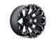 Fuel Wheels Assault Matte Black Milled 5-Lug Wheel; 18x9; 1mm Offset (05-15 Tacoma)