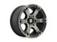 Fuel Wheels Beast Matte Black with Double Dark Tint 6-Lug Wheel; 16x8; 1mm Offset (05-15 Tacoma)