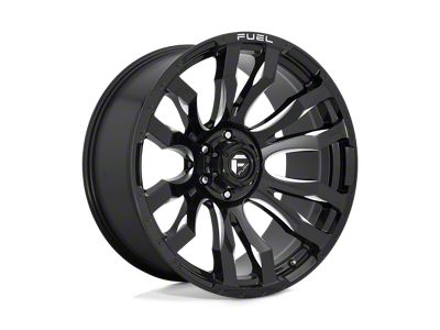 Fuel Wheels Blitz Gloss Black Milled 6-Lug Wheel; 16x8; 1mm Offset (05-15 Tacoma)