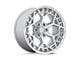 Fuel Wheels Charger Gloss Silver with Machined Face 6-Lug Wheel; 20x9; 1mm Offset (05-15 Tacoma)