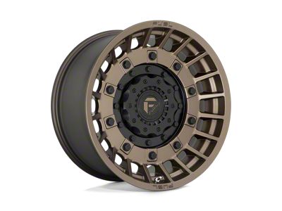 Fuel Wheels Militia Matte Bronze and Black 5-Lug Wheel; 17x9; 1mm Offset (05-15 Tacoma)