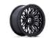 Fuel Wheels Rincon Gloss Black Milled 6-Lug Wheel; 17x8.5; -1mm Offset (05-15 Tacoma)