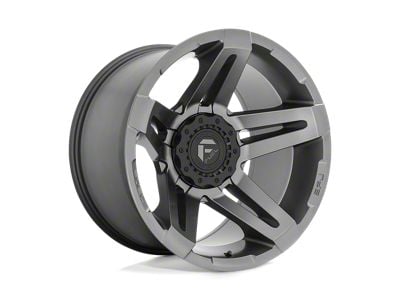 Fuel Wheels SFJ Matte Gunmetal 5-Lug Wheel; 20x12; -44mm Offset (05-15 Tacoma)