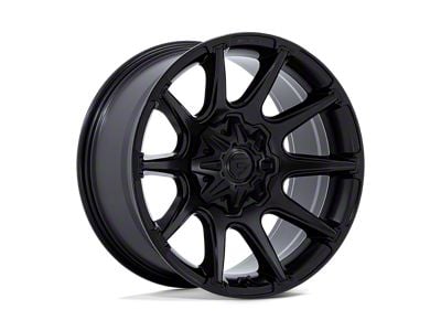 Fuel Wheels Super C Matte Black 6-Lug Wheel; 20x9; 1mm Offset (05-15 Tacoma)