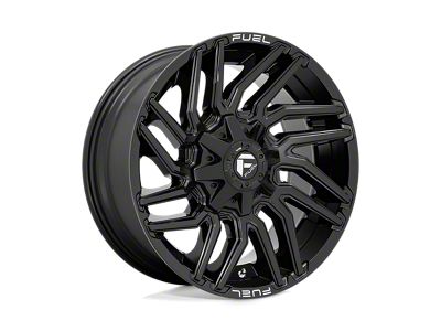 Fuel Wheels Typhoon Gloss Black 5-Lug Wheel; 20x9; 1mm Offset (05-15 Tacoma)