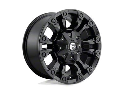 Fuel Wheels Vapor Matte Black 6-Lug Wheel; 22x10; 10mm Offset (05-15 Tacoma)