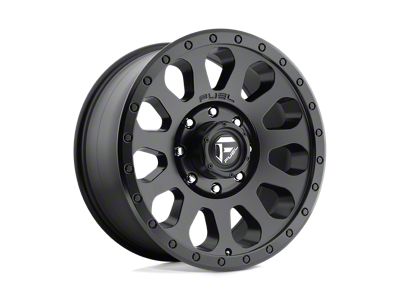 Fuel Wheels Vector Matte Black 6-Lug Wheel; 16x8; 1mm Offset (05-15 Tacoma)