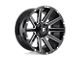 Fuel Wheels Contra Gloss Black Milled 5-Lug Wheel; 20x10; -18mm Offset (07-13 Tundra)