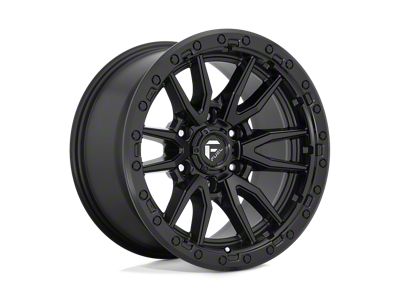 Fuel Wheels Rebel Matte Black 5-Lug Wheel; 17x9; 1mm Offset (07-13 Tundra)