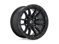 Fuel Wheels Rebel Matte Black 5-Lug Wheel; 18x9; 1mm Offset (07-13 Tundra)