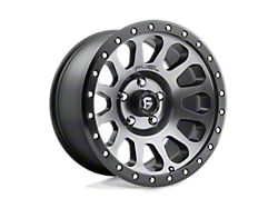 Fuel Wheels Vector Matte Gunmetal with Black Bead Ring 5-Lug Wheel; 18x9; 1mm Offset (07-13 Tundra)