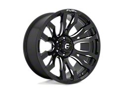 Fuel Wheels Blitz Gloss Black Milled 6-Lug Wheel; 16x8; 1mm Offset (16-23 Tacoma)