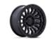 Fuel Wheels Rincon Matte Black with Gloss Black Lip 6-Lug Wheel; 17x8.5; -1mm Offset (16-23 Tacoma)