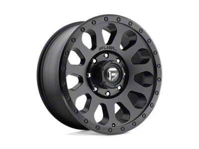 Fuel Wheels Vector Matte Black 6-Lug Wheel; 16x8; 1mm Offset (16-23 Tacoma)