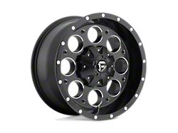 Fuel Wheels Revolver Matte Black Milled 6-Lug Wheel; 16x8; 1mm Offset (10-24 4Runner)