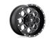 Fuel Wheels Revolver Matte Black Milled 6-Lug Wheel; 16x8; 1mm Offset (10-24 4Runner)