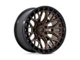 Fuel Wheels Sigma Matte Bronze with Matte Black Lip 6-Lug Wheel; 22x9.5; 18mm Offset (10-24 4Runner)