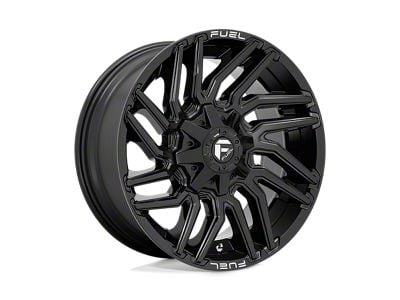 Fuel Wheels Typhoon Gloss Black 6-Lug Wheel; 20x9; 1mm Offset (10-24 4Runner)