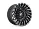 Fuel Wheels Cyclone Matte Machined Double Dark Tint 6-Lug Wheel; 18x9; 1mm Offset (22-24 Bronco Raptor)