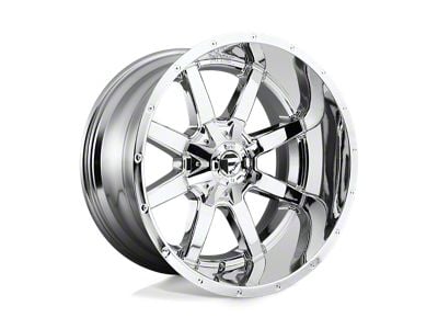 Fuel Wheels Maverick Chrome 6-Lug Wheel; 18x9; 13mm Offset (21-24 Bronco, Excluding Raptor)