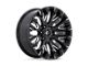 Fuel Wheels Quake Gloss Black Milled 6-Lug Wheel; 20x9; 1mm Offset (22-24 Bronco Raptor)