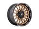 Fuel Wheels Arc Platinum Bronze with Black Lip 6-Lug Wheel; 20x9; 1mm Offset (22-24 Bronco Raptor)