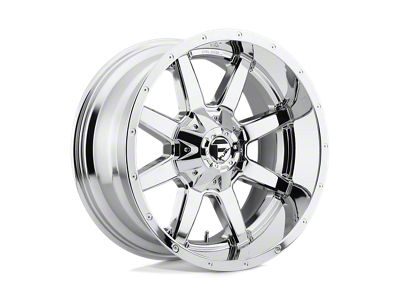 Fuel Wheels Maverick Chrome 6-Lug Wheel; 20x10; -18mm Offset (22-24 Bronco Raptor)