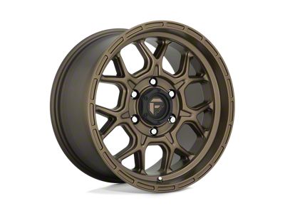 Fuel Wheels Tech Matte Bronze 6-Lug Wheel; 20x9; 1mm Offset (22-24 Bronco Raptor)