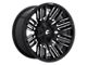 Fuel Wheels Schism Gloss Black Milled Wheel; 20x9; 1mm Offset (84-01 Jeep Cherokee XJ)