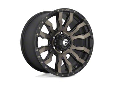 Fuel Wheels Blitz Matte Black with Double Dark Tint Wheel; 20x10; -18mm Offset (20-24 Jeep Gladiator JT)