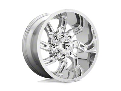 Fuel Wheels Lockdown Chrome Wheel; 20x9; 1mm Offset (20-24 Jeep Gladiator JT)