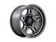 Fuel Wheels Oxide Matte Gunmetal Wheel; 17x8.5; 1mm Offset (20-24 Jeep Gladiator JT)