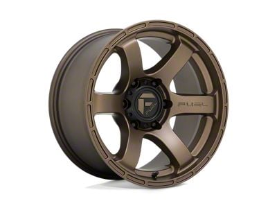 Fuel Wheels Rush Matte Bronze Wheel; 20x9; 1mm Offset (20-24 Jeep Gladiator JT)