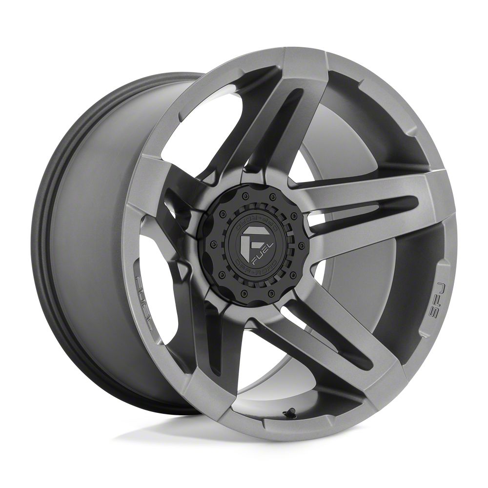 Fuel Wheels Jeep Gladiator SFJ Matte Gunmetal Wheel; 20x12; -44mm ...