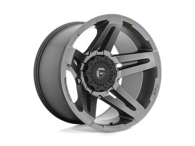 Fuel Wheels SFJ Matte Gunmetal Wheel; 20x12; -44mm Offset (20-24 Jeep Gladiator JT)