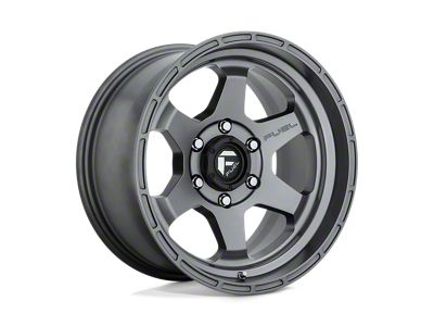 Fuel Wheels Shok Matte Anthracite Wheel; 20x9; 1mm Offset (20-24 Jeep Gladiator JT)